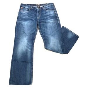 Silver dark wash jeans